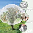 thumbnail image 3 of Garden Netting Mesh for Plants,Insect Bird Barrier Netting Mesh with Zipper and Drawstring,for Vegetables Fruits Flower Bushes,3.3 x 3.9 FT, 3 of 4