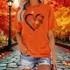 thumbnail image 1 of Ounisa Baseball Shirts Women Baseball Mom Tshirt Baseball Heart Graphic Tee Game Day Gifts Funny Short Sleeve Tops, 1 of 7