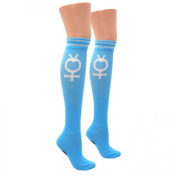 Sailor Moon 823590 Sailor Moon Mercury Athletic Knee High Sock