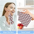 thumbnail image 4 of GZHJMY Christmas Cute Penguins Wash Cloths 6 Pcs Small Cotton Wash Towels for Kitchen Bathroom, 4 of 5