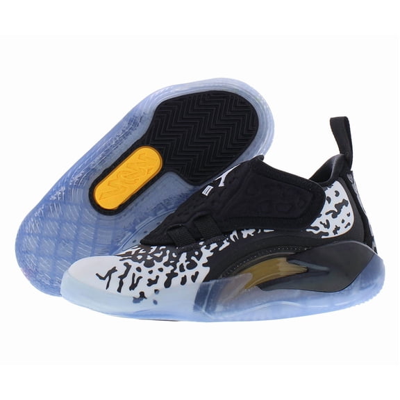 Nike Jordan Zion 3 PS Boys Shoes Size 12, Color: Black/White/Laser Orange