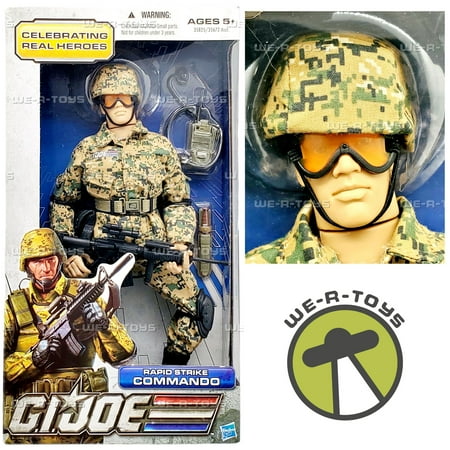 G.I. Joe Rapid Strike Commando Action Figure 2011 Hasbro 35825