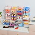 thumbnail image 4 of Organizador de maquillaje caktraie de 30 cajones, transparente y a prueba de polvo, 4 of 7