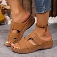 thumbnail image 2 of DAFEI Women's Adjustable PU Leather Upper Color Breathable Design Lightweight and Outsole, 2 of 8