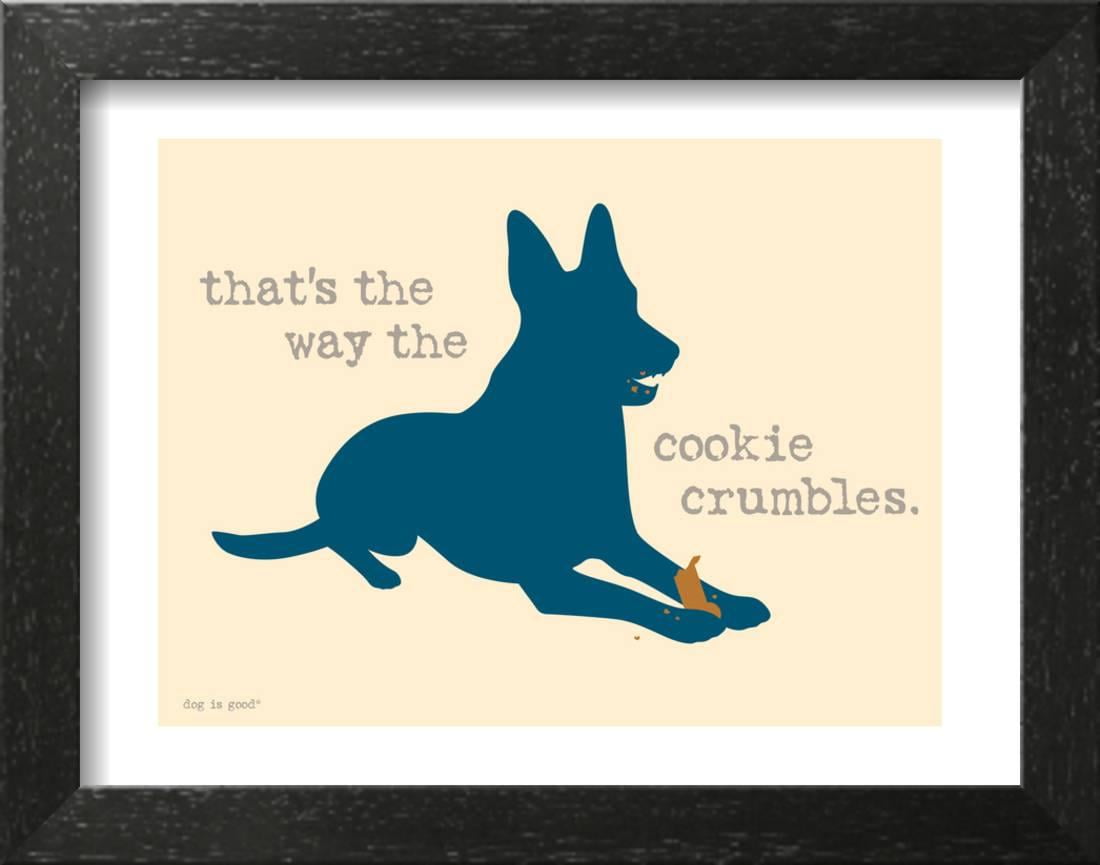 Cookie Crumbles Framed Art Print Wall By Dog Is Good
