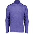 thumbnail image 3 of Holloway Sportswear S Boys ELECTRIFY 1/2 ZIP PULLOVER Purple Heather/Purple 222642, 3 of 7