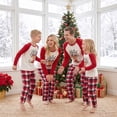 thumbnail image 2 of Matching Christmas Pajamas for Family and Dog, Holiday Sleepwear Outfits, 2 of 10