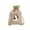 B, variant on Vikakiooze 2022 Christmas Printed Linen Gift Bag Santa Backpack Candy Bag Apple Bag 1PC