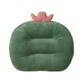 thumbnail image 2 of Plush Car Booster Seat Cushion, Cute Funny Car Seat Cushion Heightening,Chair Cushion for Office Sofa Living Room (Green, 17.71*14.17in), 2 of 6
