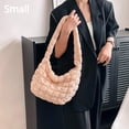 thumbnail image 3 of LinYooLi Puffer Tote Bag for Women Quilted Puffy Crossbody Bag Lightweight Down Shoulder Bag Trendy Cotton Padded Hobo Bag, 3 of 9
