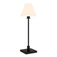 thumbnail image 6 of Evelyn&Zoe Clement 28" Modern Metal Table Lamp with White Cone Fabric Shade, 6 of 7