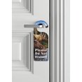 thumbnail image 2 of Do Not Disturb Door Knob Hanger Sign - Moose Pond - Image by Dan Morris, 2 of 3