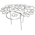 thumbnail image 2 of Reusable Metal Plant Stem Support – Sturdy Alloy Garden Stake for Flowers, Vines, Tomatoes – Indoor/Outdoor Plant Stabilizer, 18.7*18.7*11.42 Inch, 1Pc, 2 of 6