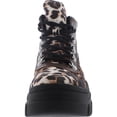 thumbnail image 3 of Steve Madden Womens Vermont Leather Platform Boots Brown 6 Medium (B,M), 3 of 3