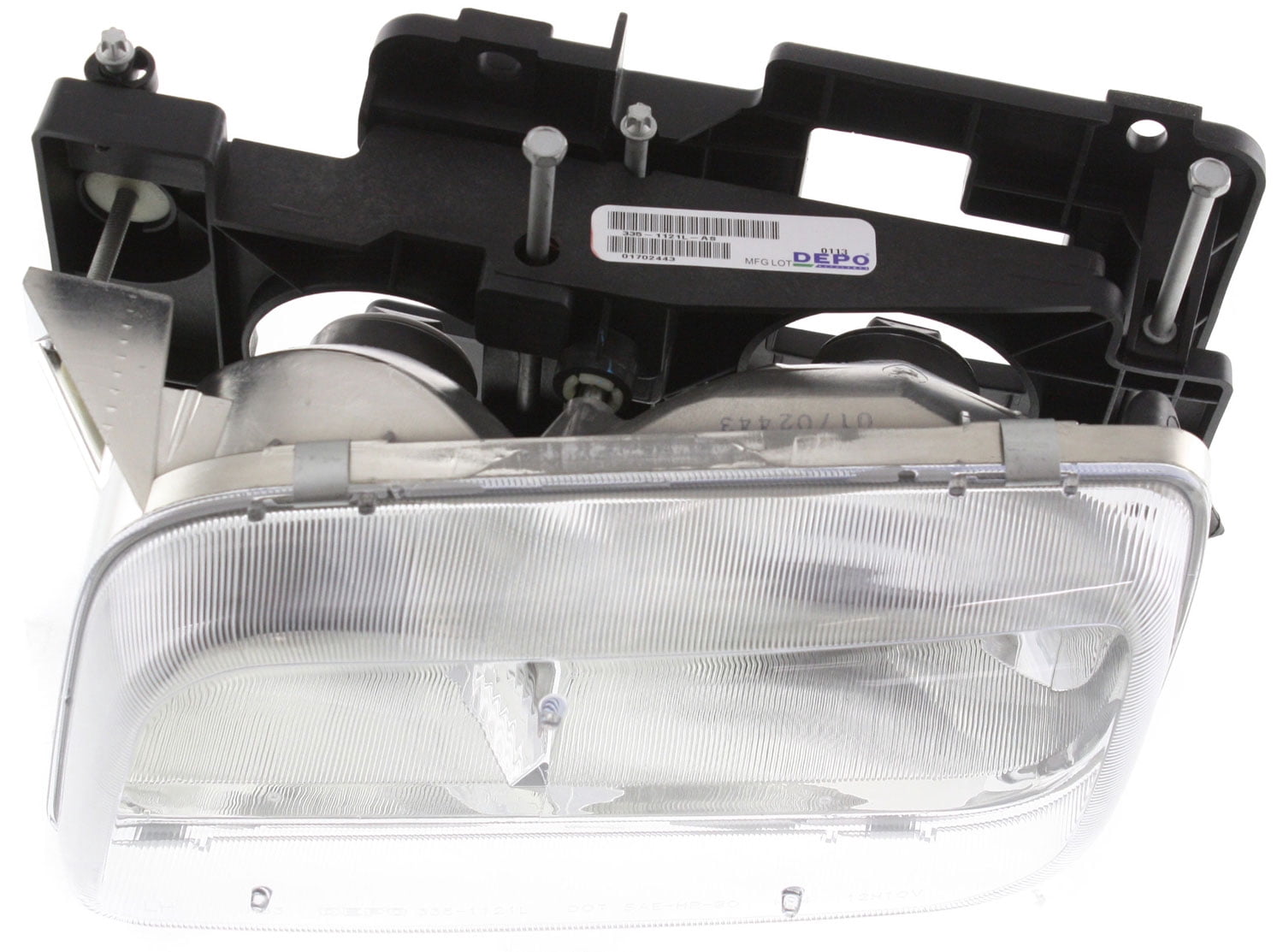 Headlight Compatible With 1999-2000 Cadillac Escalade 1992-2000 GMC Yukon Left Driver Halogen With bulb(s)