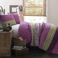 thumbnail image 1 of Couette Empire Royal Prune 3Pc Set Complet/reine, 1 of 4