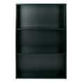 thumbnail image 4 of Prado 48 inch 3 Shelf Black Bookcase by Office Star, 4 of 7