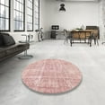 thumbnail image 3 of Ahgly Company Indoor Rectangle Abstract Deep Rose Pink Abstract Area Rugs, 8' x 12', 3 of 6