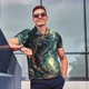 thumbnail image 4 of Fotbe Enchanted Forest Skull Path Camiseta Polo de Golf para Hombre con Estampado – Camisa Deportiva Transpirable con Cuello Abotonado-XX-Large, 4 of 6