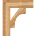 thumbnail image 3 of Ekena Millwork 6"W x 24"D x 28"H Westlake Block Rough Sawn Bracket, Western Red Cedar, 3 of 25