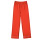 thumbnail image 4 of Puntoco Conjunto De Pijama De Pantalones Y tops Casuales De Manga Larga Con Estampado Navideño Para Mujer (1 top + 1 Pantalón) Conjunto De Solapa De Manga Larga Rojo L, 4 of 4