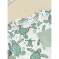 thumbnail image 5 of Bagilaanoe 2pcs Toddler Baby Boy Shorts Set Short Sleeve Print T Shirt Tops + Shorts 3M 6M 12M 18M 24M 3T Kids Casual Summer Clothes, 5 of 7