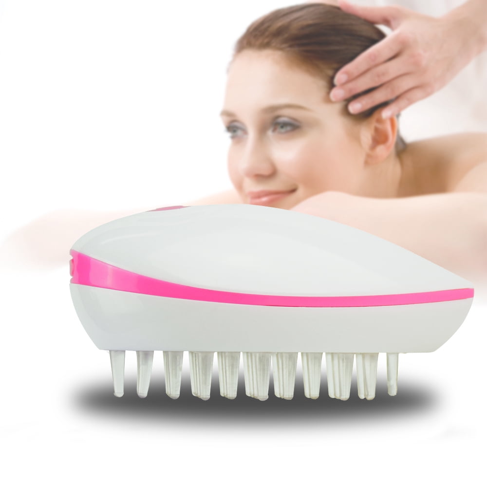 Peralng Mini Hand Held Electric Scalp Massager Head Anti-static