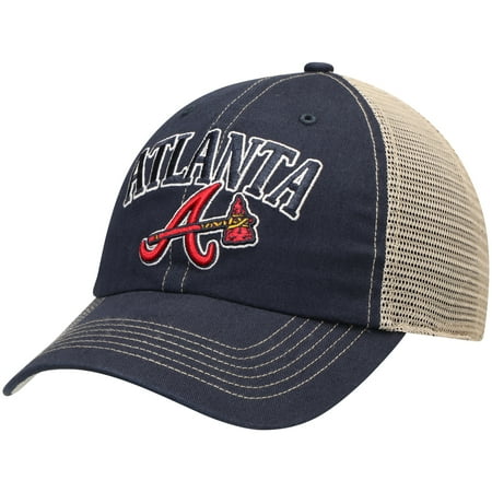 Atlanta Braves Applique - MLB Atlanta Braves Aliquippa Adjustable Cap/Hat by Fan Favorite