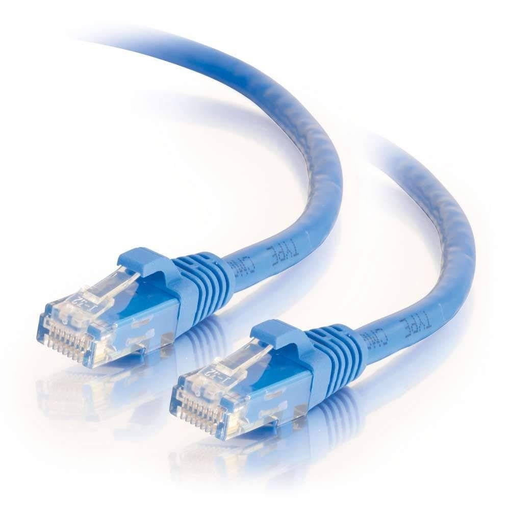 UTP White Network Patch Cable CyberWireAndCable 7ft Cat5e Snagless Unshielded