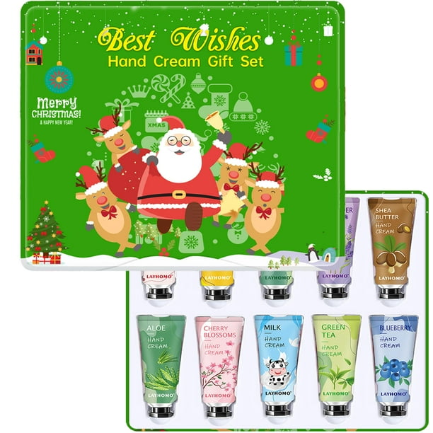 Set de regalo de crema de manos DBEAUTYM paquete de 10 lociones para viajes