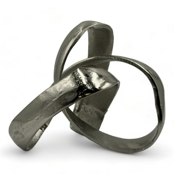 8 inch Nickel Decorative Metal Object by 90210 Kitchen and Bath