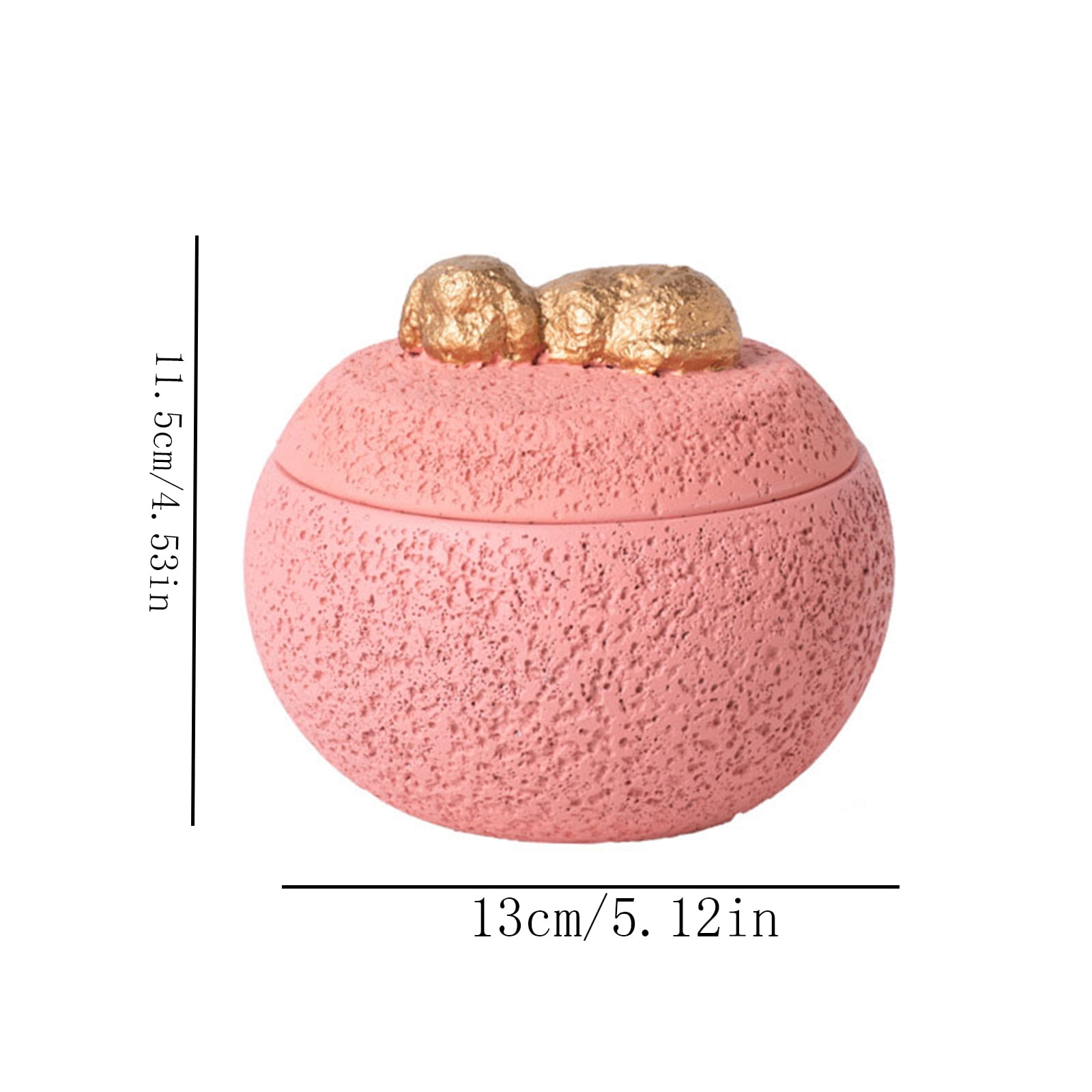 Pet Cremation Urn for Ashes - Polante Cement Texture Keepsake Urn, Memorial Urn for Cats & Dogs, Elegant Pet Loss Remembrance Gift
