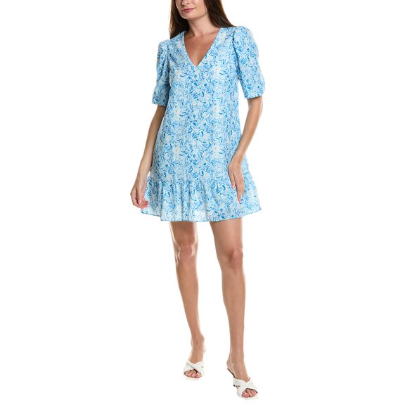 Sail to Sable womens Mini Dress, l, Blue