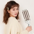 thumbnail image 7 of MIXFEER Three Tube Ripple Hair Curler Large Diameter -Static -Scald Electric Hair Curler, 7 of 7