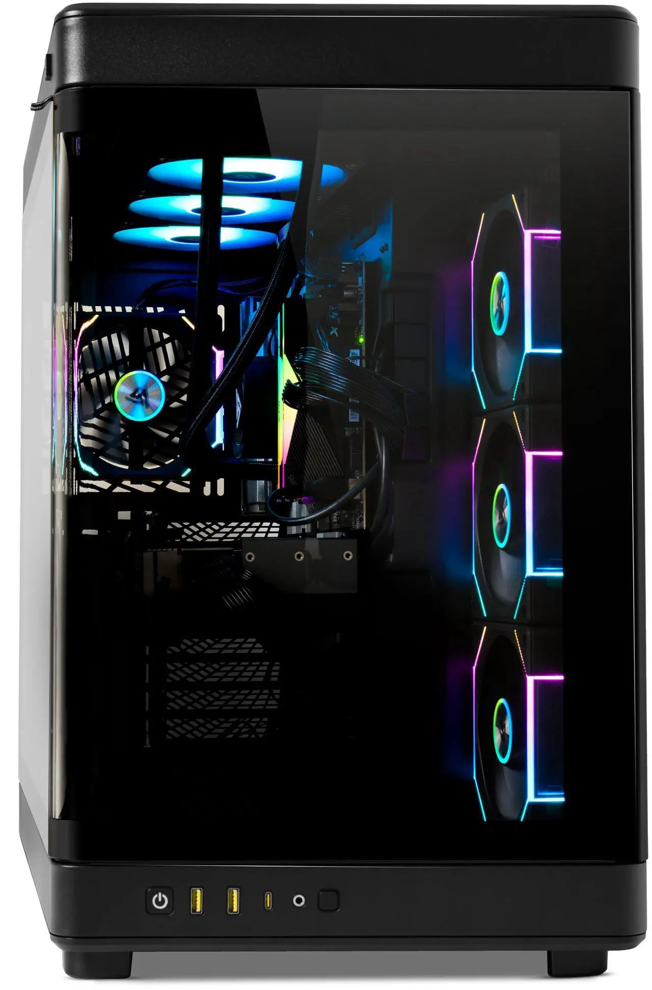 STORMCRAFT Gaming PC WIZARD Intel Core i9-14900KF NVIDIA GeForce RTX 5070 Ti – AI Powered 32GB DDR5 6000MHz RGB 2TB NVMe SSD 360mm AIO 850W PSU Windows 11 Home - WI149KFCC-57TN1