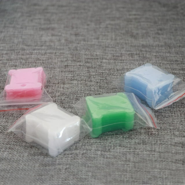 VONKY Embroidery Thread Winding Card Organizer Cross-stitch Line Thread Bobbin Plastic Card, White, 100pcs