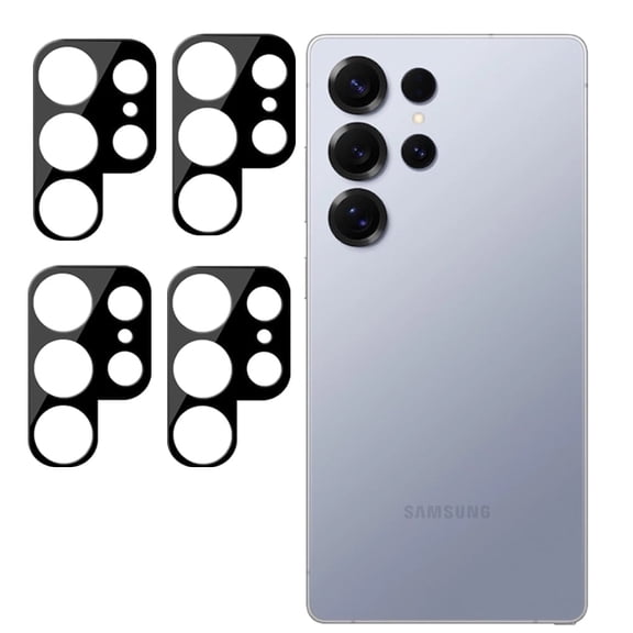 UZWZW (4 Pack) Tempered Glass Camera Lens Protector for Samsung Galaxy S25 Ultra 5G (6.9 inch)