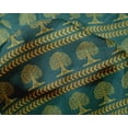 thumbnail image 4 of oneOone Silk Tabby Fabric Arrow & Tree Block Print Sewing Fabric BTY 42 Inch Wide, 4 of 4