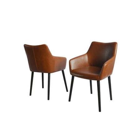 Best Quality Furniture Faux Leather Side Chair (Set of 2) Multiple