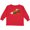 Red, variant on Inktastic Happy Valentine's Day-monster Truck Boys or Girls Long Sleeve Toddler T-Shirt