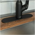 thumbnail image 4 of Hansgrohe 14019 10" Escutcheon Plate For Single Hole Kitchen Faucets - Nickel, 4 of 6