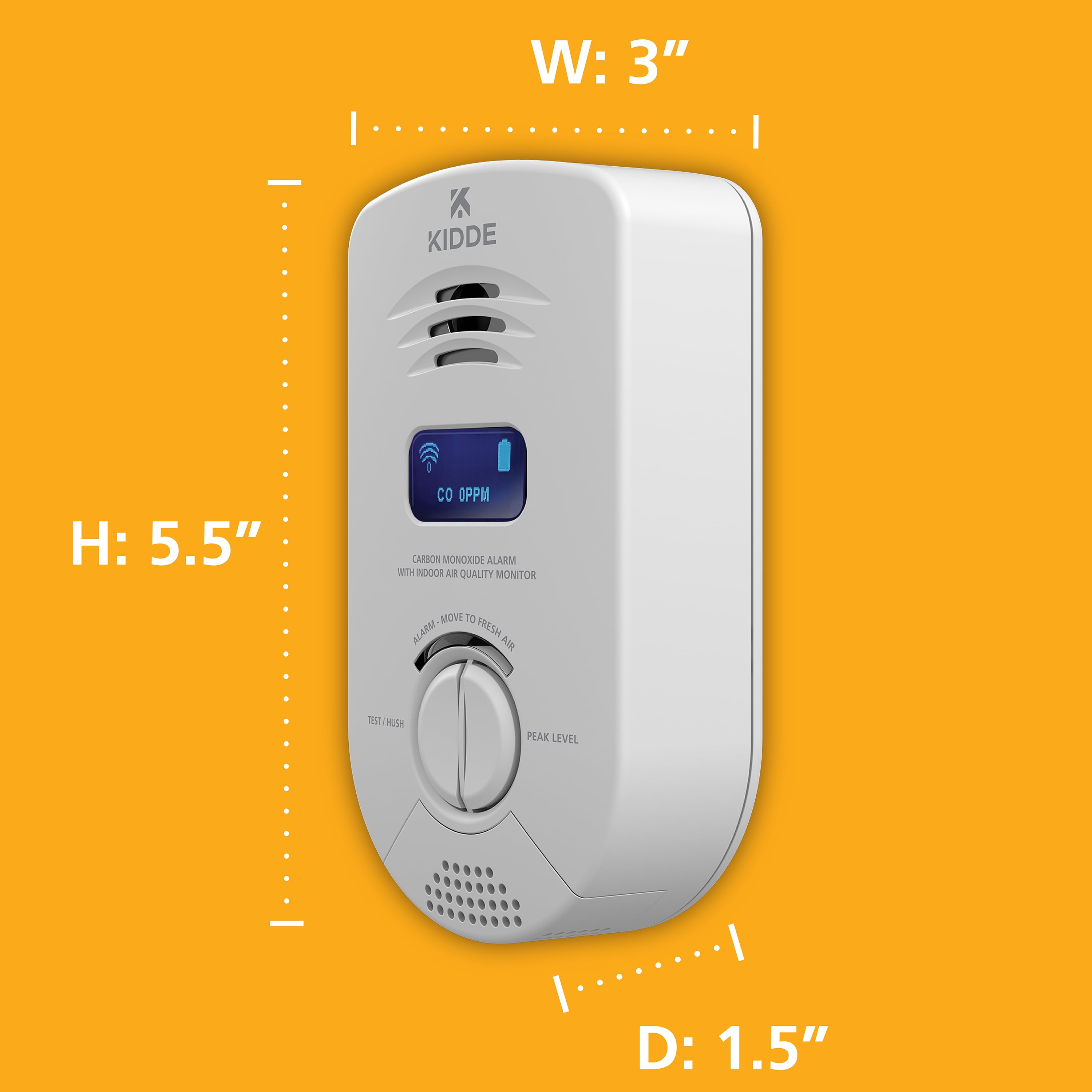 TPI SPIAQKIT - Indoor Air Quality Test Kit (SP597 Smart Hygrometer Probe,  SP700 Smart Carbon Monoxide Probe, and SP1000 Smart Carbon Dioxide Probe)