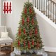 thumbnail image 2 of 6 adornos navideños con forma de carámbano que caen, decoración colgante para árbol de Navidad para interiores y exteriores., 2 of 6