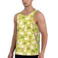 thumbnail image 2 of Fotbe Easter Bunny Pattern Men's Quick Dry Workout Tank Top Gym Muscle Tee Fitness Bodybuilding Sleeveless T Shirt Breathable Workout Shirt-4X-Large, 2 of 9