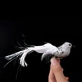 thumbnail image 2 of 24 Pcs Artificial Christmas Glitter Birds Simulation Birds Feather Mini Bird Decorative Fake Birds for Christmas Tree Craft Home Ornaments Garden Wedding Decoration (Silver), 2 of 6