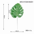 thumbnail image 4 of 20 hojas de monstera decorativas para el hogar, jardín, exterior e interior. Hojas falsas para decoración del hogar y accesorios fotográficos., 4 of 8
