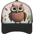 thumbnail image 1 of Owl Lover Baseball Cap Classic Golf Cap Soft Dad Hat Multicolor Adjustable Low Profile Hat Unisex, 1 of 6