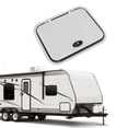 thumbnail image 1 of RV Baggage Door, Aluminium Alloy Frame H500 W400mm Rounded Corner  Baggage Door  For Trailer, 1 of 8