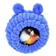 thumbnail image 1 of Nido de pájaro de piel de tigre especial para nido de loro Nido de invierno Nido de algodón grueso para dormir Xuan Feng Nido de cachemira cálido con peonías Nido colgante para jaula de pájaros, 1 of 1