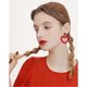 thumbnail image 3 of Pendientes de Lentejuelas de Amor Yashi para el Día de San Valentín Elegantes y Livianos de Cuero, 3 of 5